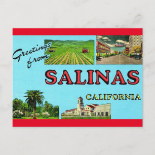 Salinas Californiaの旅行はがき ポストカード