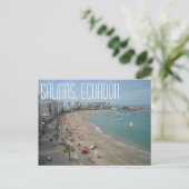 Salinas Ecuador  Postcard ポストカード (スタンド正面)