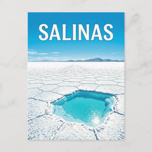 Salinas Grandes ポストカード (正面)