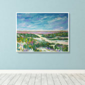 Saline de Camargue キャンバスプリント (インサイチュ (ウッドフロア))