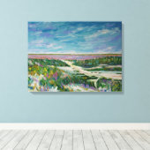 Saline de Camargue キャンバスプリント (インサイチュ (ウッドフロア))