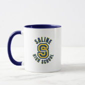 Saline High School Michigan Coffee Mug マグカップ (左)