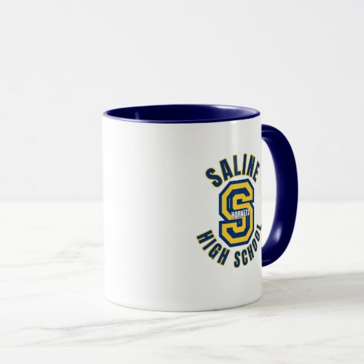 Saline High School Michigan Coffee Mug マグカップ (正面右)