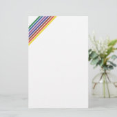 Salingerのストライプ 便箋 (スタンド正面)