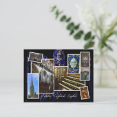 Salisbury Cathedral, UK – モンタージュポストカード ポストカード (スタンド正面)