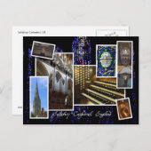 Salisbury Cathedral, UK – モンタージュポストカード ポストカード (正面/裏面)