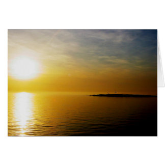 Salishの海の日の出