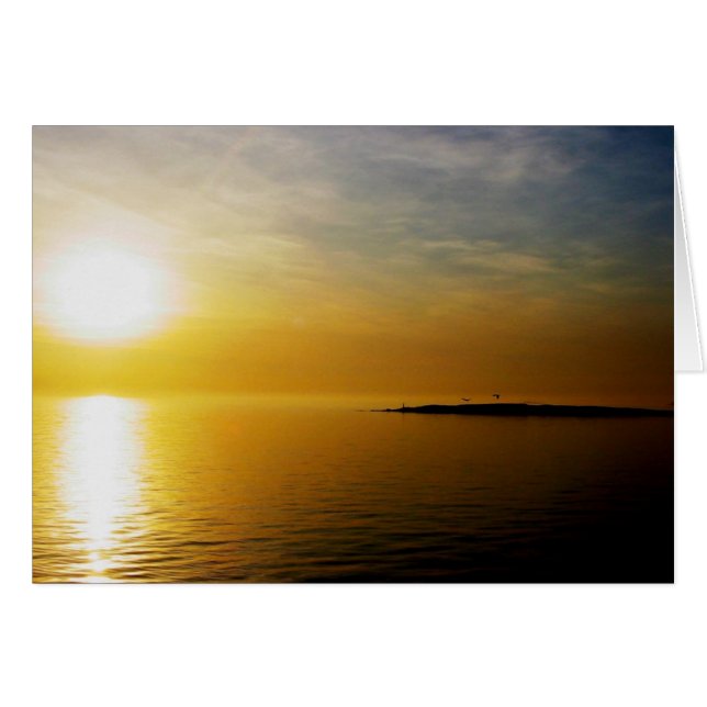 Salishの海の日の出 (正面横)