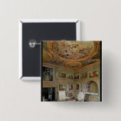 「SalleルイXIVのインテリア 缶バッジ (正面&裏面)