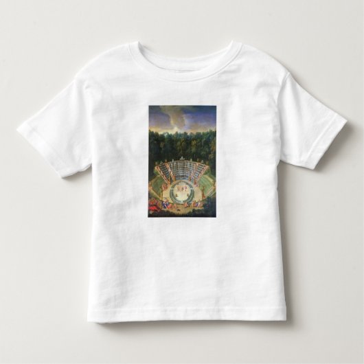 Salle de Balの眺め トドラーTシャツ (正面)