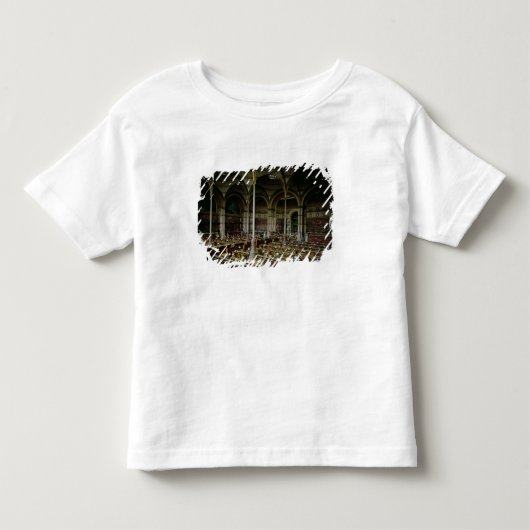 「Salle des Imprimes」のインテリア、1868年 トドラーTシャツ (正面)