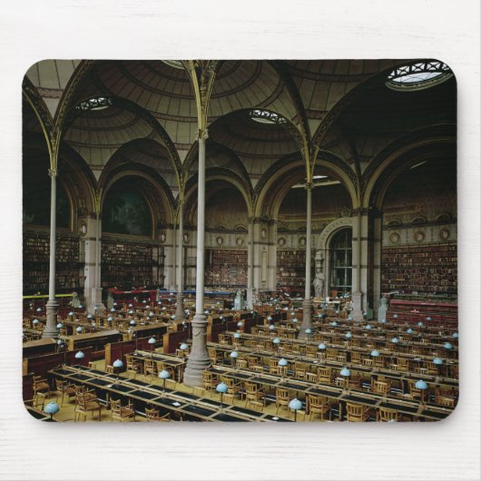 「Salle des Imprimes」のインテリア、1868年 マウスパッド (正面)
