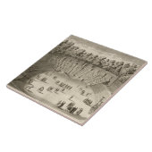 Salle du Bal、「Les Pからのバーセイルズの果樹園、 タイル (側面)