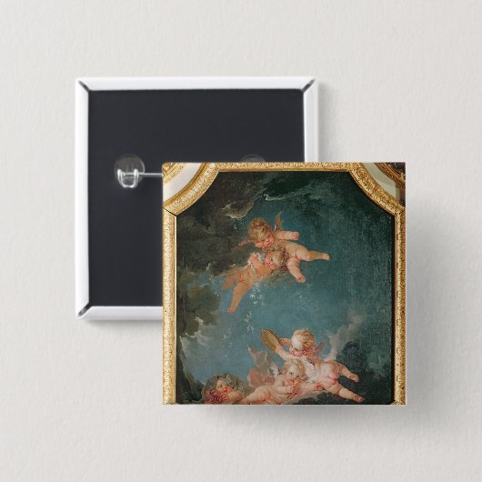 Salle du Conseil -冬の4季節 缶バッジ (正面&裏面)