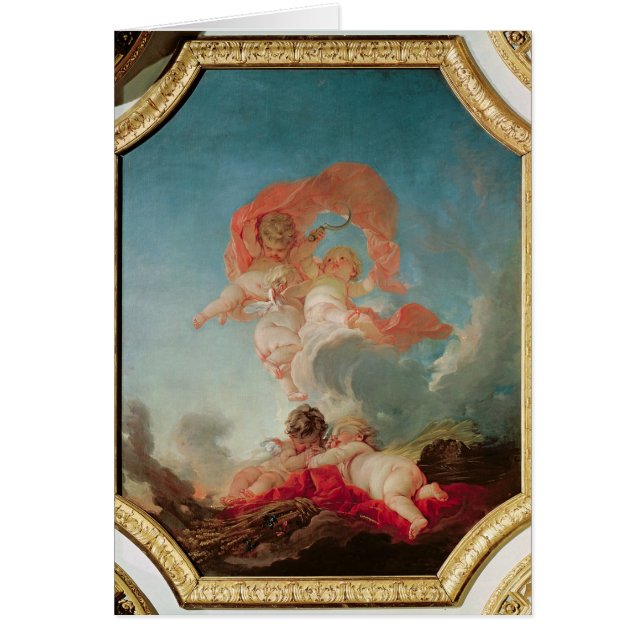 Salle du Conseil -夏の4季節 (正面)