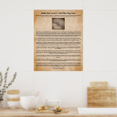 Sallie Ann Jarlett、南北戦争の犬の英雄 ポスター (キッチン)