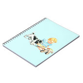 Sally and Spot 1950sイラストレーション ノートブック (左側)