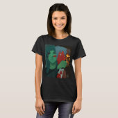 Sally Face: デジタルペインティング Tシャツ (正面フル)