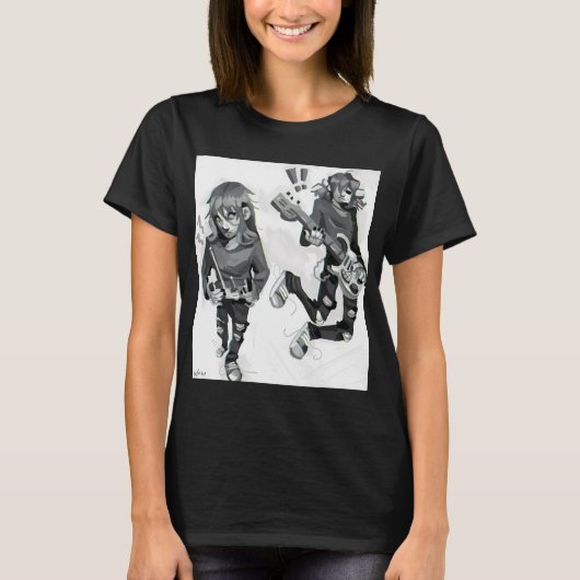 Sally face 研究 tシャツ (正面)