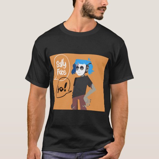 Sally Face、YO! Tシャツ (正面)