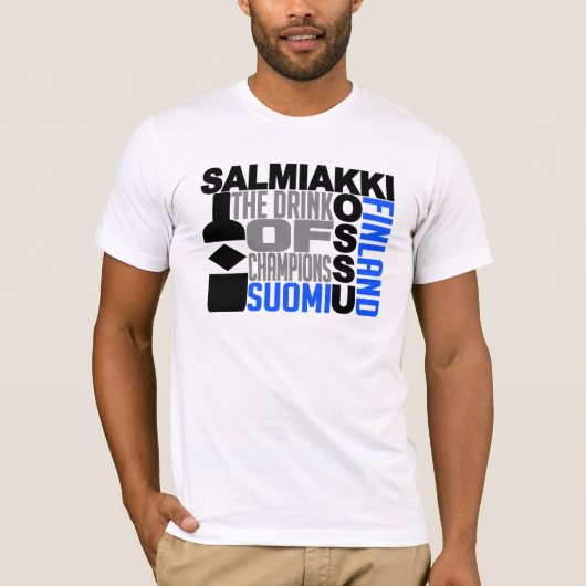 Salmiakki Kossuシャツ – スタイル&カラーを選択 Tシャツ (正面)