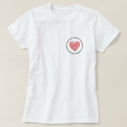 Salmo 119:9 tシャツ (デザイン正面)