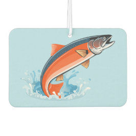 Salmon fish カーエアーフレッシュナー