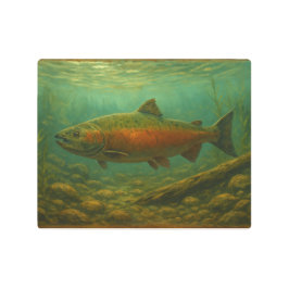 Salmon Metal Print メタルプリント