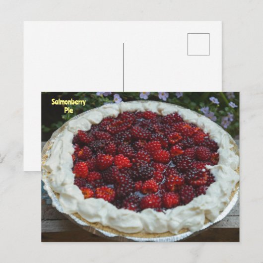 Salmonberry Pie写真 ポストカード (正面/裏面)