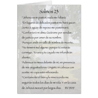 Salmos 23 Carta