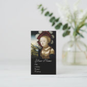 SALOME /アンティークファッションジュエリー,衣装デザイナー 名刺 (スタンド正面)