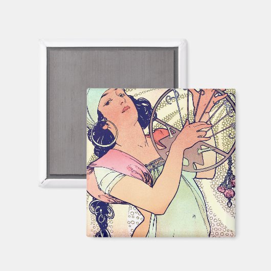 Salome, Alphonse Mucha マグネット (正面/裏面)