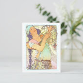 Salomé by Alphonse Mucha Postcard ポストカード (スタンド正面)