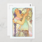 Salomé by Alphonse Mucha Postcard ポストカード (正面/裏面)