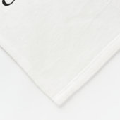 Salome Peace Symbol & Meditation Mantra Poster フリースブランケット (角)