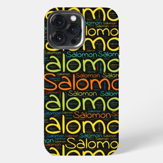 Salomon iPhoneケース (裏面)