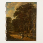 Salomon Rombouts – 森のある森林の風景… プランナー手帳 (正面)