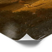 Salomon Rombouts – 森のある森林の風景… ポスター (コーナー)