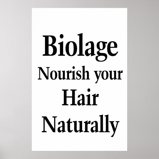 Salon Barbershop Poster Hair Nourish Biolage  ポスター (正面)