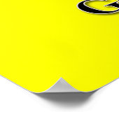 Salon Barbershop Posters Quiet Secret Sale Yellow ポスター (角)