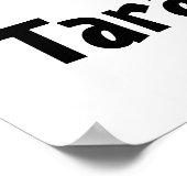 Salon Barbershop Posters Sign Up ポスター (角)