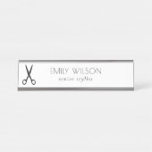 Salon Business Promotional デスクネームプレート (正面)