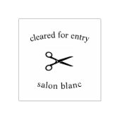 Salon Business Promotional ラバースタンプ (インプリント)