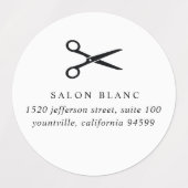 Salon Business Promotional ラベル (デザイン1)