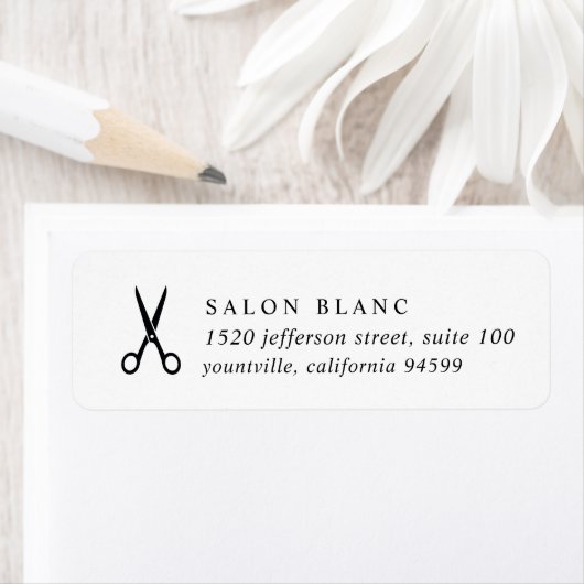 Salon Business Promotional ラベル (インサイチュ)