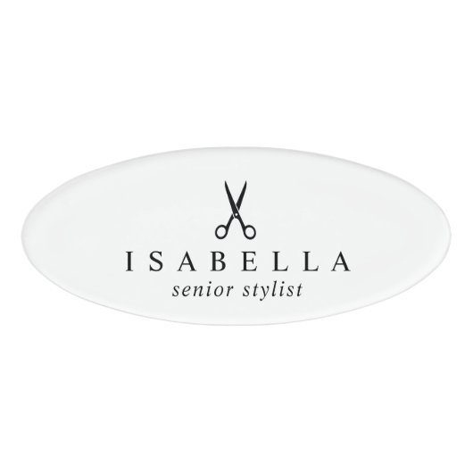 Salon Business Promotional 名札 (正面)