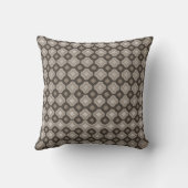 Salon Drab Throw Pillow クッション (裏面)