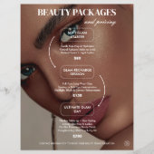 Salon Makeup Promotion Pricing チラシ (正面)