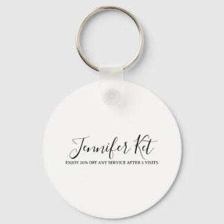 Salon spa business discount offer website visits a キーホルダー