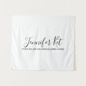 Salon spa business discount offer website visits a タペストリー (正面(横))